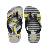Unisex Black Solid Thong Flip-Flops
