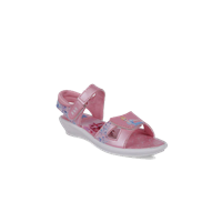 Bubblegummers Girls Pink Printed Sandals