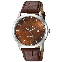 Titan Analog Brown Dial Men's Watch-NK1584SL04