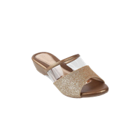 Kittens Girls Rose Gold Embellished Sandals