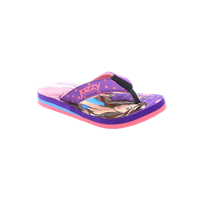 Girls Purple & Pink Printed Slip-On