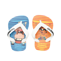 Havaianas Unisex Blue & White Solid Thong Flip-Flops