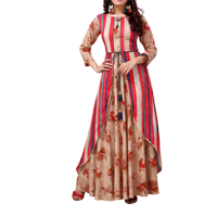Madhuram Textiles Women Printed Anarkali Kurta