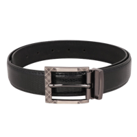 Osaiz Black Color Leather Belts For Men