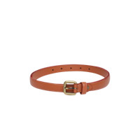 Mast & Harbour Women Tan Brown Genuine Leather Belt