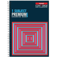 Luxor Exercise Notebook-Cubes A4 Notebook 160 Pages