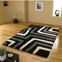 RM Handloom Multicolor Polyester Carpets  (92 cm X 153 cm)