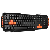 Amkette Xcite Pro Wired Usb Laptop Keyboard  (Black)