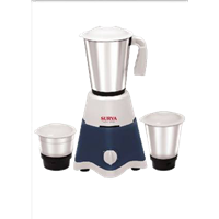 Super 500 Mixer Grinder (3 Jars, White, Blue)