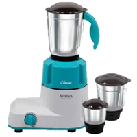 Classic 550 Mixer Grinder (3 Jars, Blue)