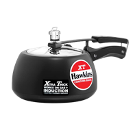 Hawkins Contura Black Xt Induction Compatible Pressure Cooker, 3 Litre