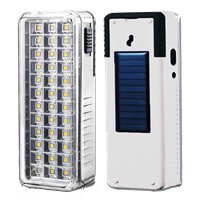 Pick Ur Needs® Solar High-Bright 36 Led Light With Android Charging Support Rechargeable Emergency Light