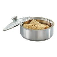 Borosil Stainless Steel Insulated Roti Server