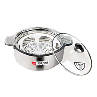 Cello Roti Plus Big Stainless Steel Double Walled Casserole