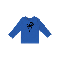Kavee Infant Boys Blue Printed Biowashed Round Neck Pure Cotton T-Shirt