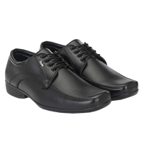 Fancy Fun Men's Black Synthetic Leather Formal Shoes