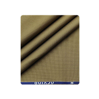 Arvind Men'S Cotton Structured 1.30 Mtr Unstitched Trouser Fabric (Khaki, Free Size)