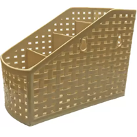 Ssuhai 4 Compartments Plastic Desk Organizer