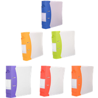 Infomate Pp Box File , 31 X 30 X 7 Cm (Combo Of 6) Office Papers & Certificates Storage