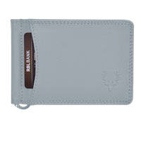 Allen Solly Men'S Money Clip Leather Bi-Fold Slim Wallet