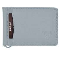 Allen Solly Men'S Money Clip Leather Bi-Fold Slim Wallet With Card Holders