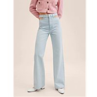 Vero Moda Women Blue Straight Fit High-Rise Jeans
