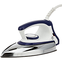 Bajaj Majesty 1000W Dry Iron with Advance Soleplate