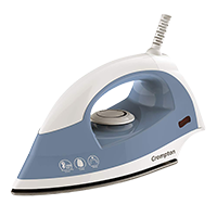 Crompton Brio 1000-Watts Dry Iron with Weilburger Coating