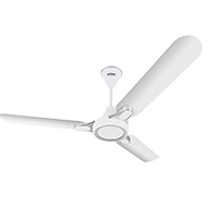 Hindware Smart Appliances Ventus White Silver 1200MM ceiling Fan