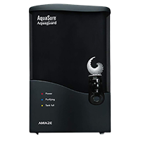 Sure From Aquaguard Amaze RO+UV+UF+Taste Adjuster water purifier