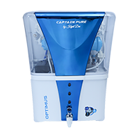 captain pure By Kapil Dev Optimus 12 L RO + UF + Minerals Water Purifier