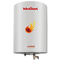 Khaitan Auras Glass Line GPSP 15 litres Storage Water Geyser 