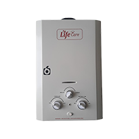 Lifecare 6 L Gas Water Geyser (Hotspring, White)