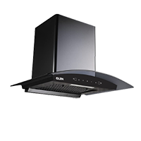 GLEN 60 cm 1050m3/hr Auto-Clean curved glass Kitchen Chimney