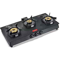 Prestige Svachh Neo GTSN 03 with Liftable Burners Glass Manual Gas Stove 