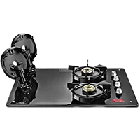 Prestige Svachh Hob PSVH 04 AI Glass Automatic Hob  (4 Burners)