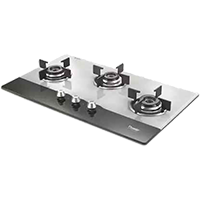 Prestige Desire Hob Top PHTD 03 Al Glass Automatic Hob  (3 Burners)