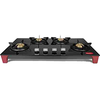 Pigeon InfinityGlass Stainless Steel Manual Gas Stove 