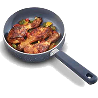 Hawkins Ceramic Nonstick (ICF17) Granite Fry Pan 17 cm diameter 1 L capacity 