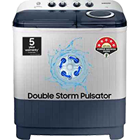 SAMSUNG 7.5 kg 5 star,Air Turbo Drying, Semi Automatic Top Load Washing Machine