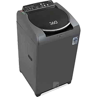 Whirlpool 7.5 kg Fully Automatic Top Load Washing Machine with In-built Heater Grey
