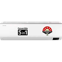 SAMSUNG Convertible 5-in-1 Cooling 1.5 Ton 5 Star Split Inverter AC