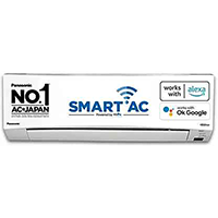 Panasonic 1 Ton 3 Star Split Inverter AC with Wi-fi Connect - White  