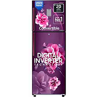 SAMSUNG 236 L Frost Free Double Door 2 Star Convertible Refrigerator with Digital Inverter 