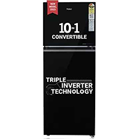 Haier 328 L Frost Free Double Door 3 Star Convertible Refrigerator 