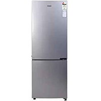 Haier 237 L Frost Free Double Door 2 Star Refrigerator  (Silver, HRB-2872BMS-P)