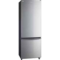 Panasonic 296 L Frost Free Double Door 2 Star Refrigerator  (Shining Silver, NR-BR307VSX1)