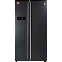 Panasonic 584 L Frost Free Side by Side Refrigerator  (Grey, NR-BS60VKX1)