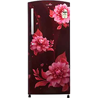 Lloyd by Havells 225 L Direct Cool Single Door 2 Star Refrigerator (Begonia Wine, GLDC242SBWT2PB)