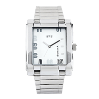 Sonata Men White Dial Watch